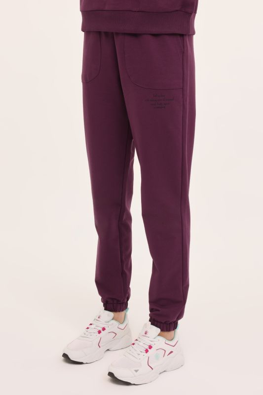 WL ANNA 22CT1170 4PR Purple Women's Sweatpants