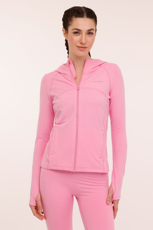 WL RUTH 18YJ03099 4PR Pink Women's Tracksuit Top