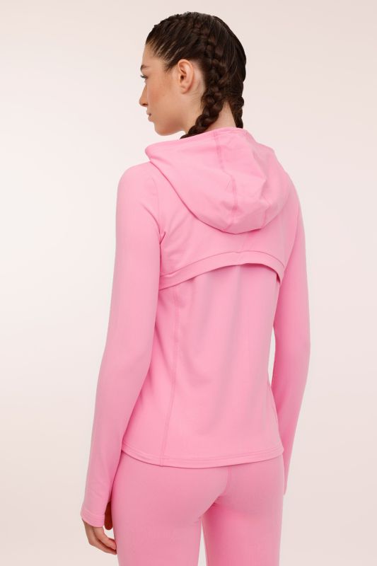 WL RUTH 18YJ03099 4PR Pink Women's Tracksuit Top