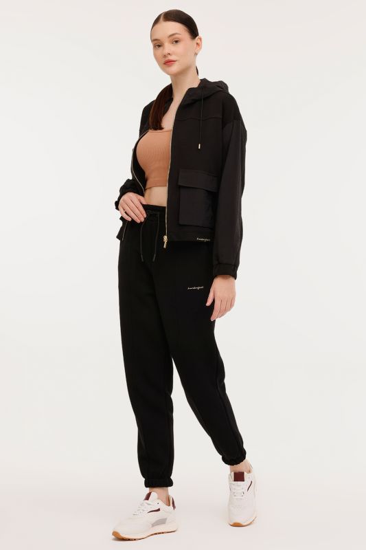 WL SENECA 22SS329 4PR Black Women's Sweatpants