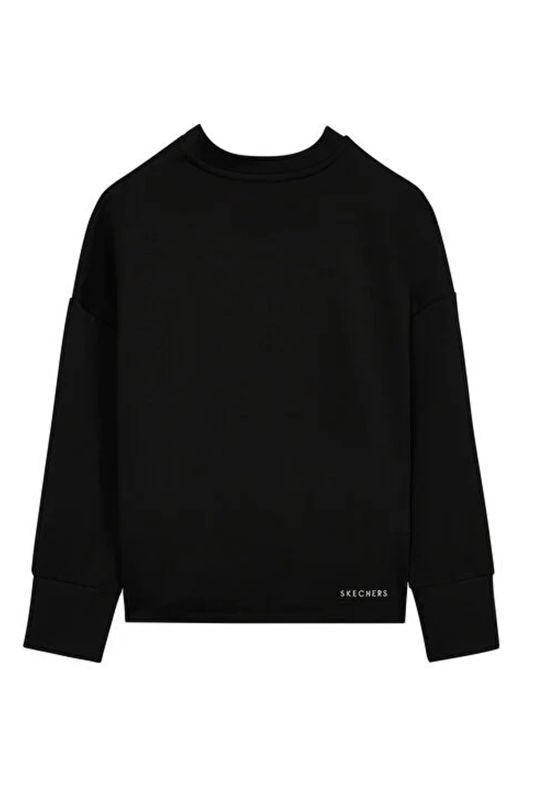 W Soft Touch Eco Crew Nec Black Women's Sweatshirt