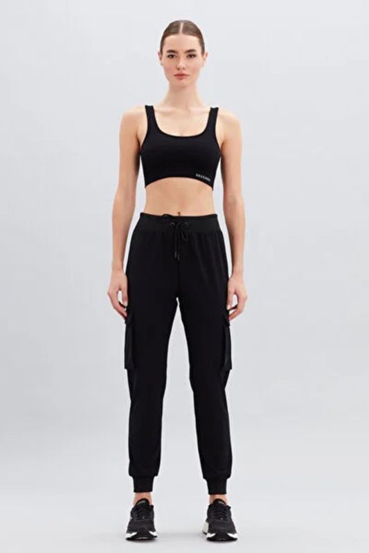 Micro Collection W Jogger Black Women's Sweatpants