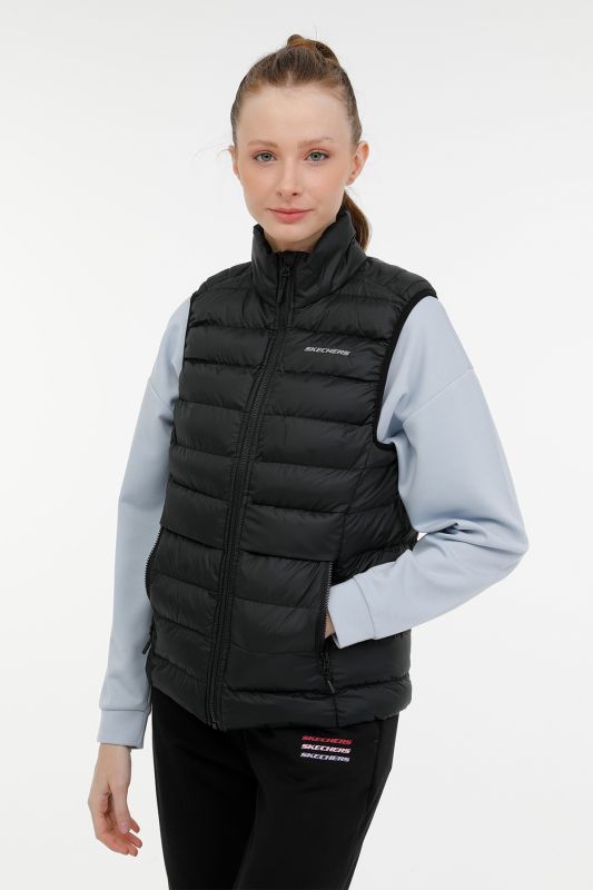 W Outerwear Padded Vest Black Women Vest