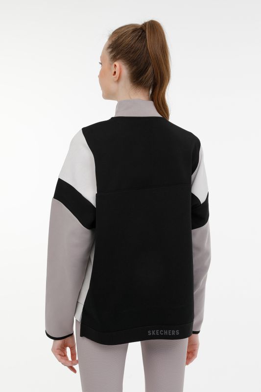 W 2XI-Lock Color Block Ha GRI Women's Sweatshirt