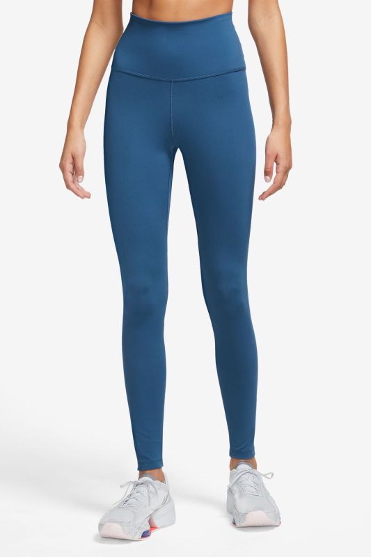 W NK ONE DF HR TGHT Blue Women's Leggings