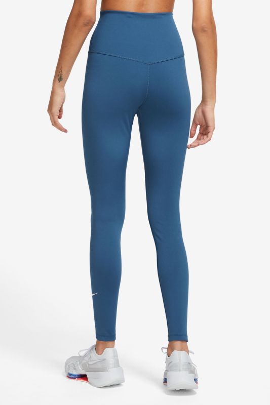 W NK ONE DF HR TGHT Blue Women's Leggings