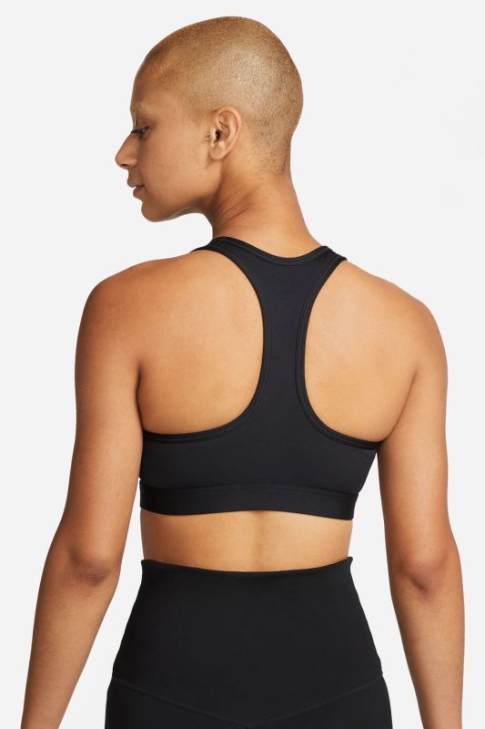 W NK SWSH MED SPT BRA Black Women Bra