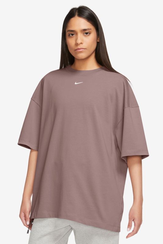 W NSW ESSNTL OS SS TEE Mink Women's Short Sleeve T-Shirt