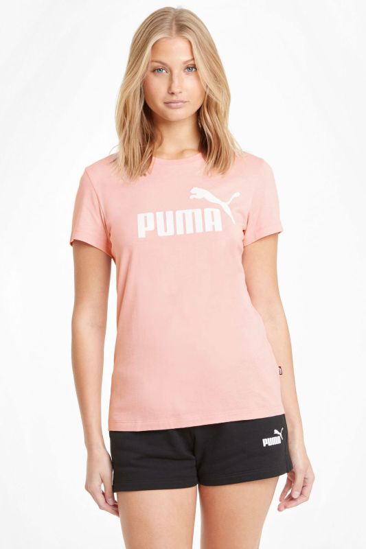 ESS Logo Tee Pink Women's Short Sleeve T-Shirt