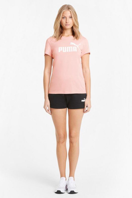 ESS Logo Tee Pink Women's Short Sleeve T-Shirt