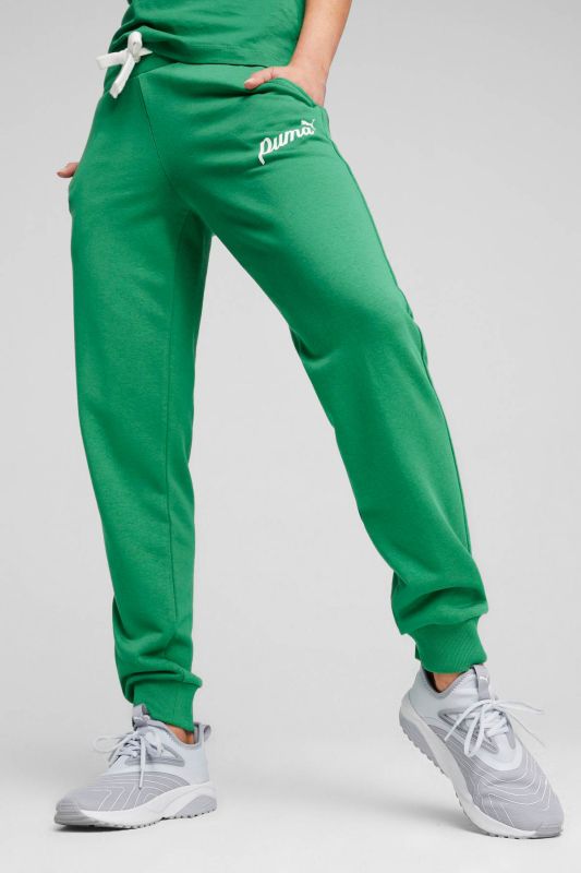 ESS+ Script Pants TR Green Women's Sweatpants