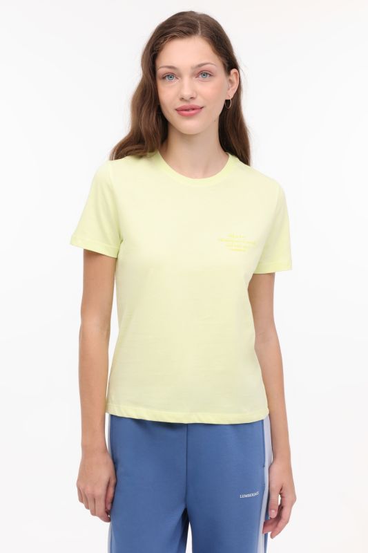 WB ANNA 11 4FX Yellow Women's Short Sleeve T-Shirt