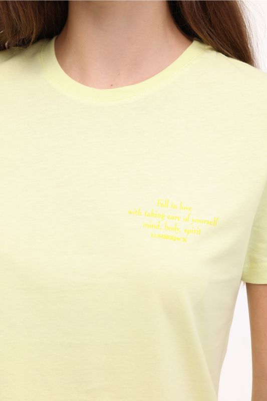 WB ANNA 11 4FX Yellow Women's Short Sleeve T-Shirt