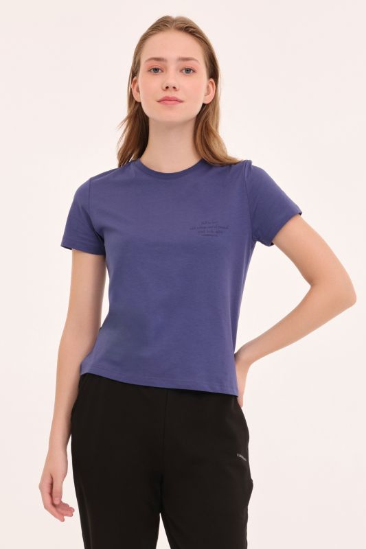 WB ANNA 11 4FX Blue Women's Short Sleeve T-Shirt