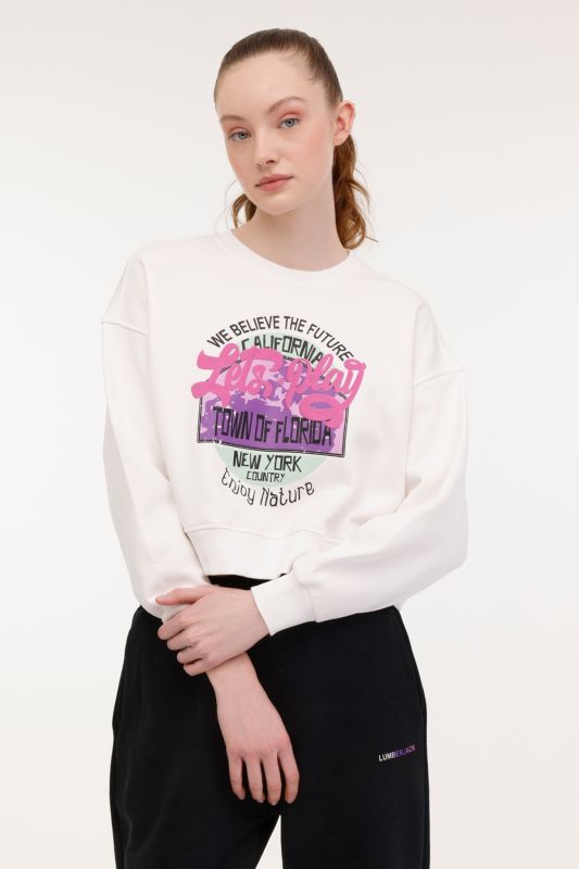 WL BONNI 16SS507 4PR Ecru Women's Sweatshirt