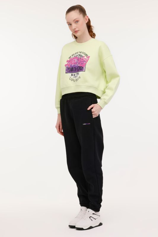 WL BONNI 16SS507 4PR Yellow Women's Sweatshirt