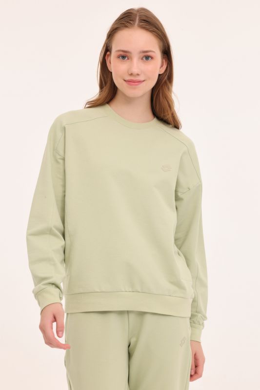 W-GIOVE C NECK SWT 4PR Green Women's Sweatshirt