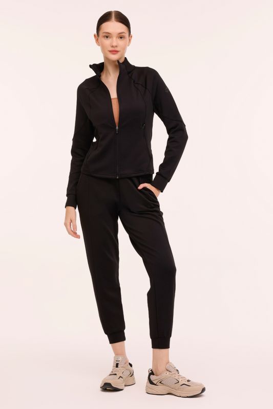 W-ILSA TRACK TOP 4PR Black Women's Tracksuit