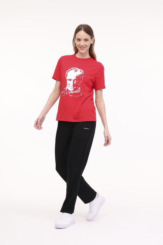 WL MADELYN 11ATA05 4FX Red Women's Short Sleeve T-Shirt