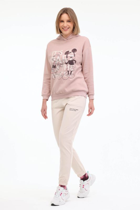 WB ANNA 22CT1170 5FX Beige Women's Sweatpants