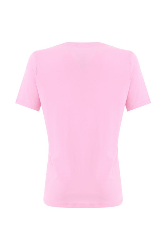 RI BL T-SHIRT Pink Women's Short Sleeve T-Shirt