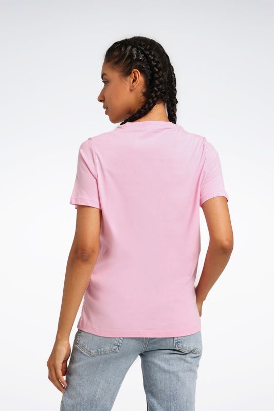 RI BL T-SHIRT Pink Women's Short Sleeve T-Shirt