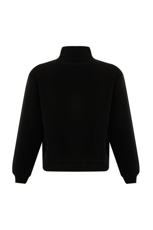 Q3 IDE FLEECE MIDLAYER Black Women's Sweatshirt