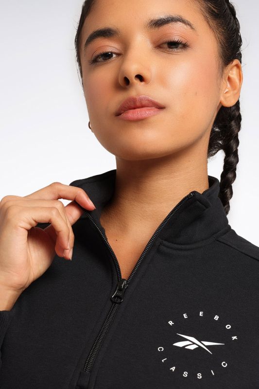 Q3 IDE FLEECE MIDLAYER Black Women's Sweatshirt