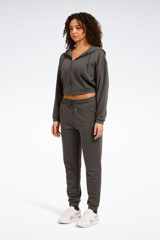 MESH FZ HOODIE Anthracite Women's Tracksuit