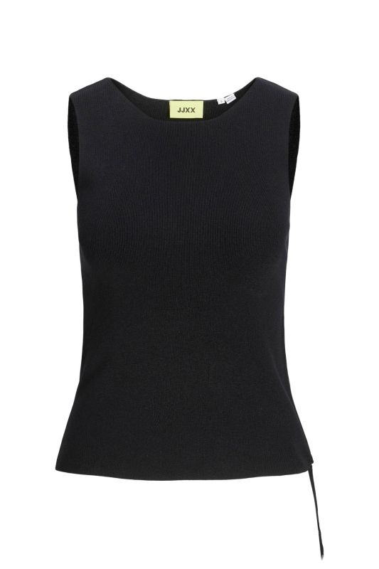 JXDAHLIA TOP KNIT Black Women's Tank Top