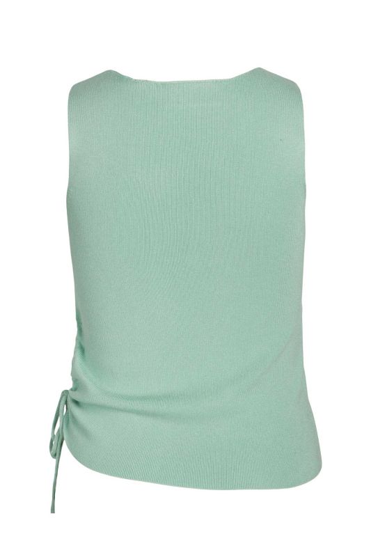 JXDAHLIA TOP KNIT Green Women's Tank Top