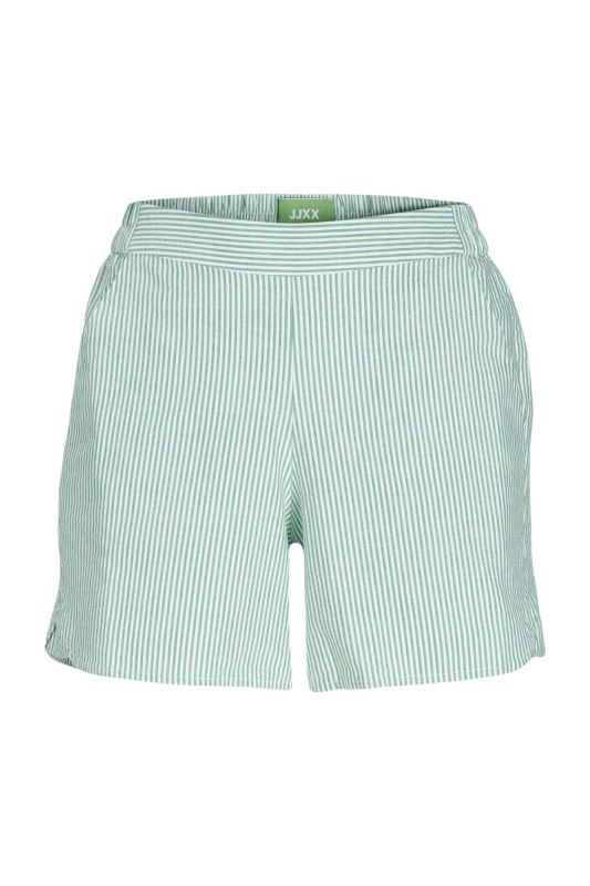 JXSIVA OXFORD SHORTS WVN Green Women's Shorts