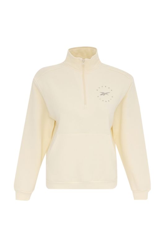 Q3 IDE FLEECE MIDLAYER Beige Women's Sweatshirt