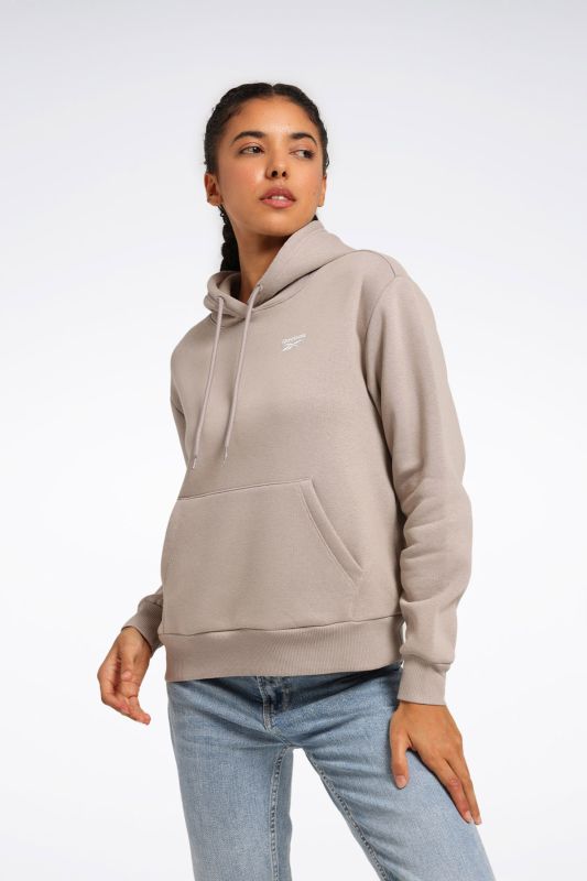 RI SL FLEECE HOODIE Gray Women's Sweatshirt