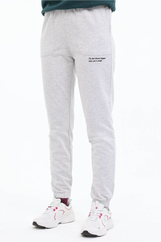 WB ANNA 22CT1170 5FX Gray Women's Sweatpants