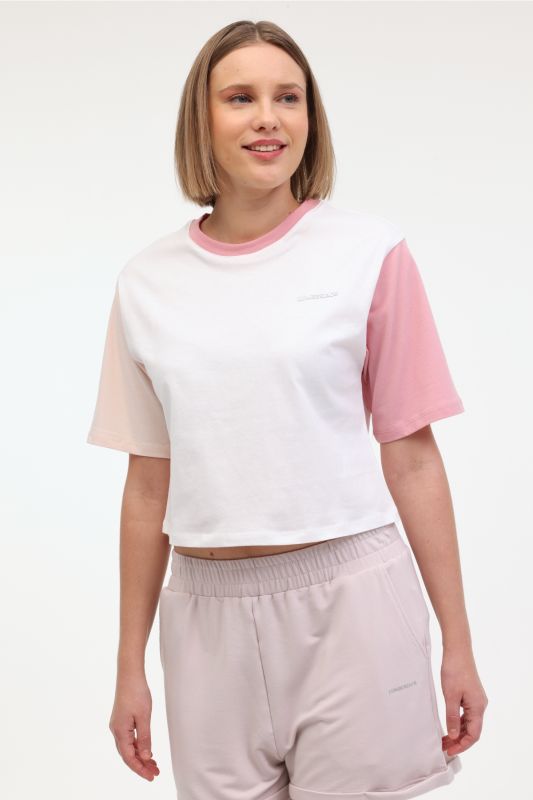 WL ANNABEL 11CK1235 4FX Pink Women's Short Sleeve T-Shirt