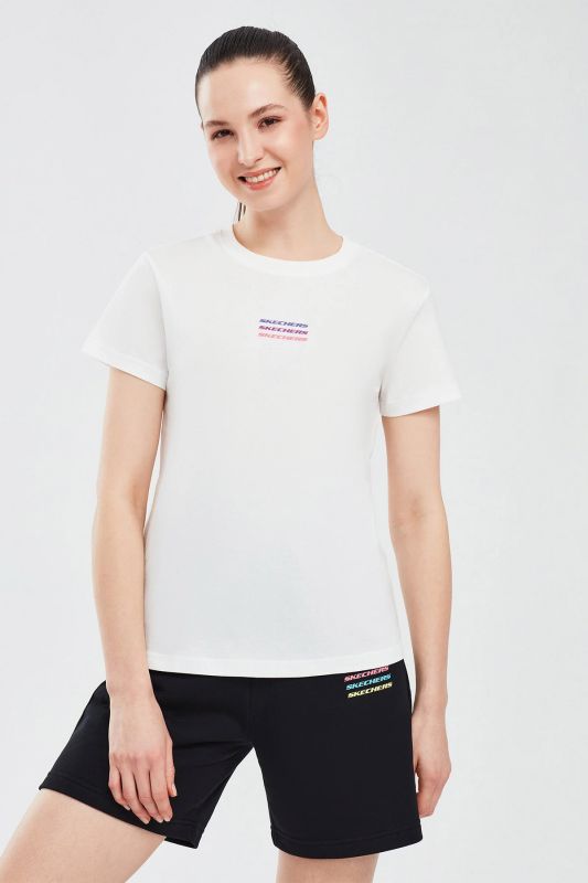 Essential W Short Sleeve White Women's Short Sleeve T-Shirt