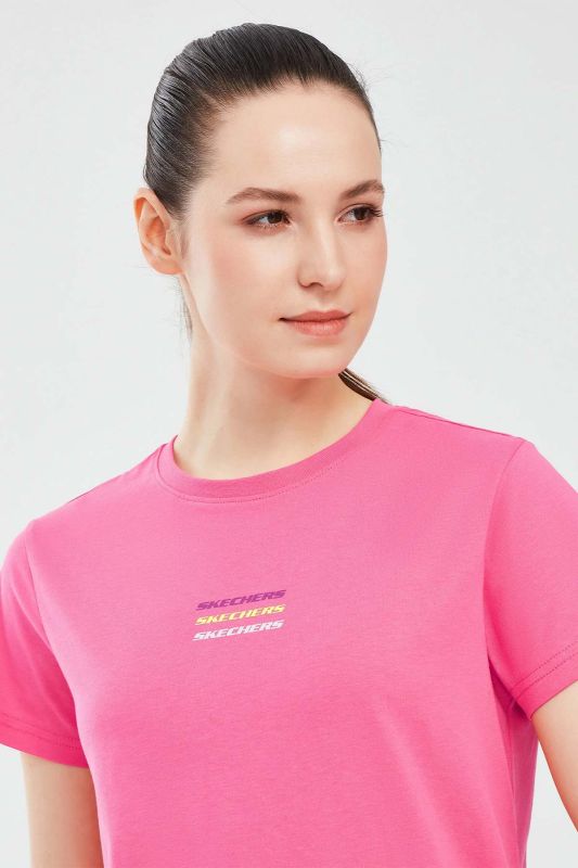 Essential W Short Sleeve Pink Women's Short Sleeve T-Shirt