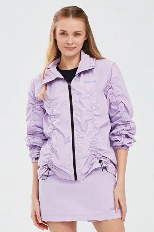 Micro Collection W Hooded Lilac Women Jacket