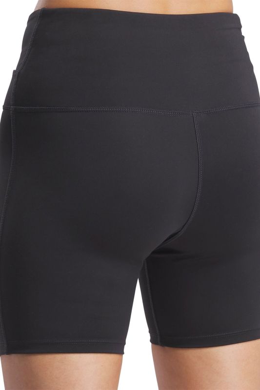 X BARBIE BIKE SHOR Black Women's Short Leggings