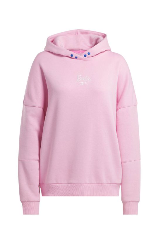 X BARBIE HOODIE Pink Women's Sweatshirt