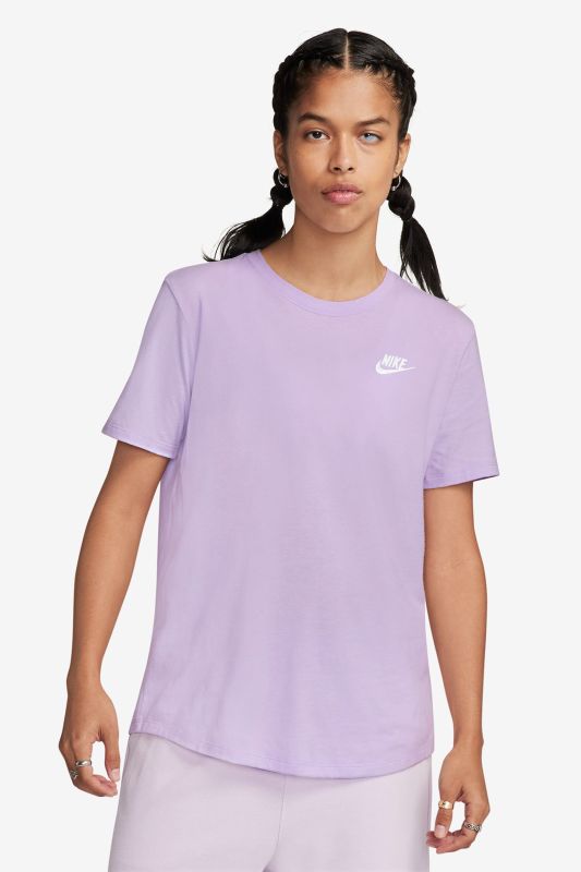 W NSW CLUB SS TEE Lilac Women's Short Sleeve T-Shirt