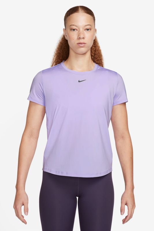 W NK ONE CLASSIC DF SS TO Purple Women's Short Sleeve T-Shirt