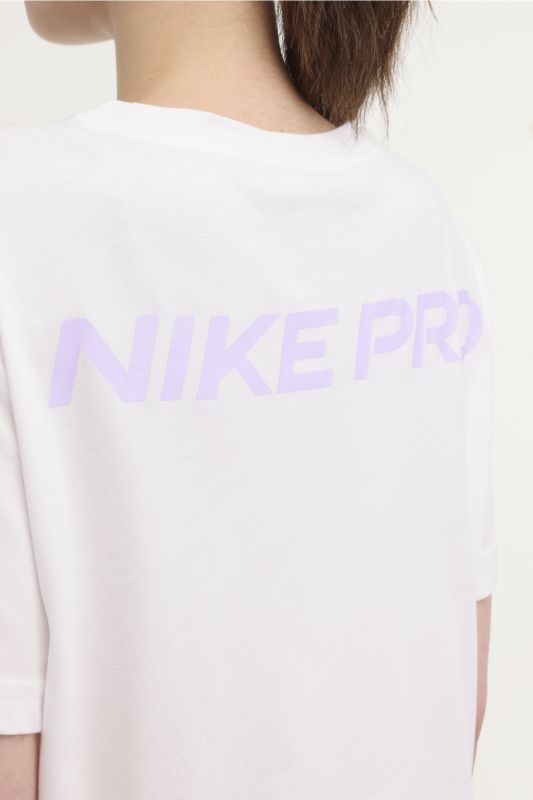 W NK DF PRO SS CRP TEE White Women's Short Sleeve T-Shirt