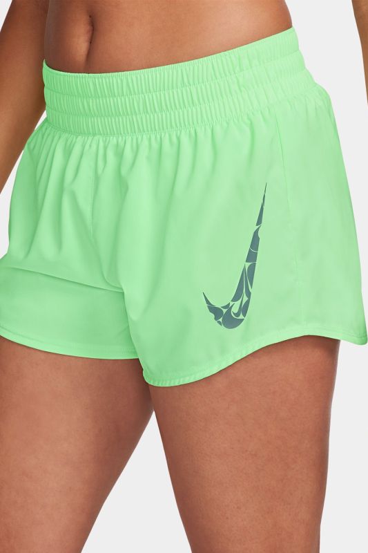 W NK ONE SWSH HBR DF MRBR Green Women's Shorts