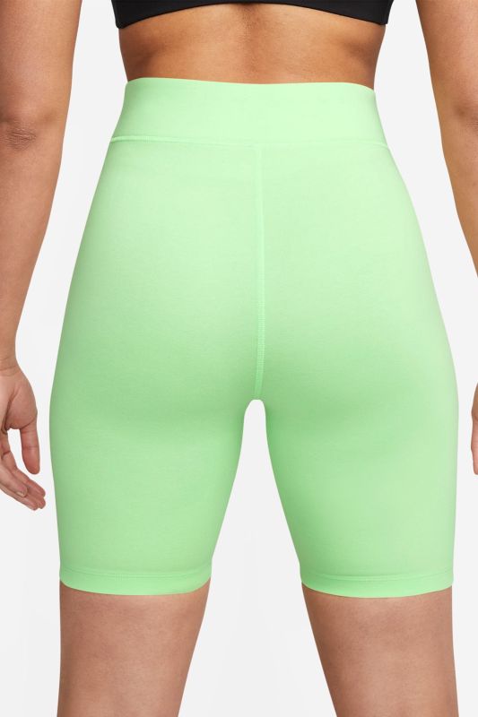 W NSW NK CLSC HR 8IN SHOR Green Women's Leggings