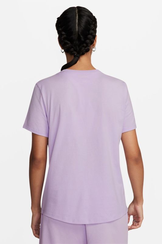 W NSW CLUB SS TEE ICN FTR Purple Women's Short Sleeve T-Shirt