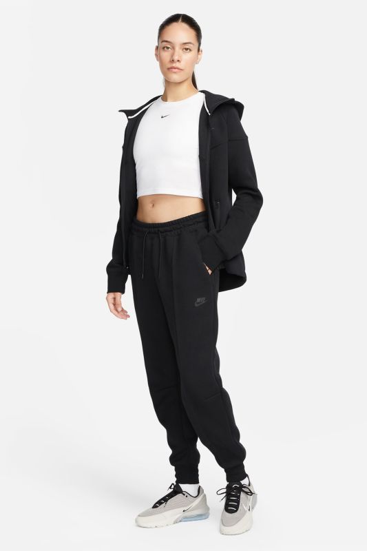 W NSW TCH FLC MR JGGR Black Women's Sweatpants