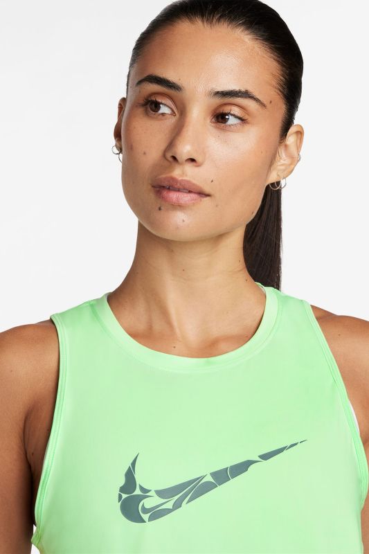 W NK ONE SWSH HBR TANK Green Women's Tank Top