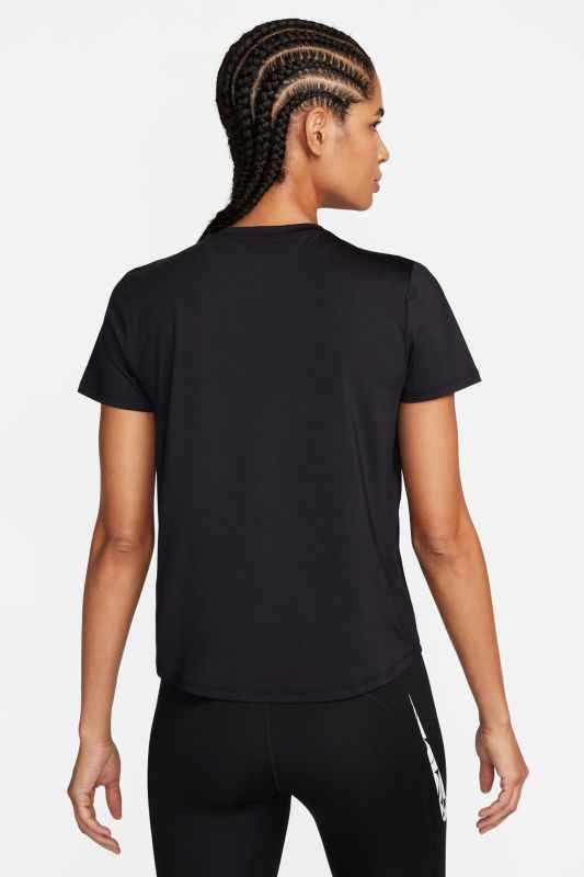 W NK ONE SWSH HBR DF SS T Black Women's Short Sleeve T-Shirt